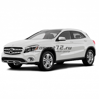 Стекло фары Mercedes Benz GLA X156 (2014-2017) (левое)
